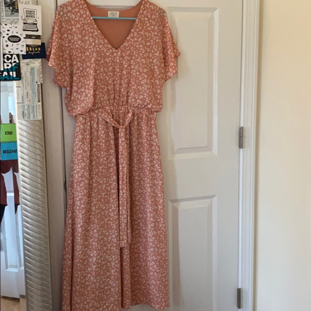 Flowy Floral Dress